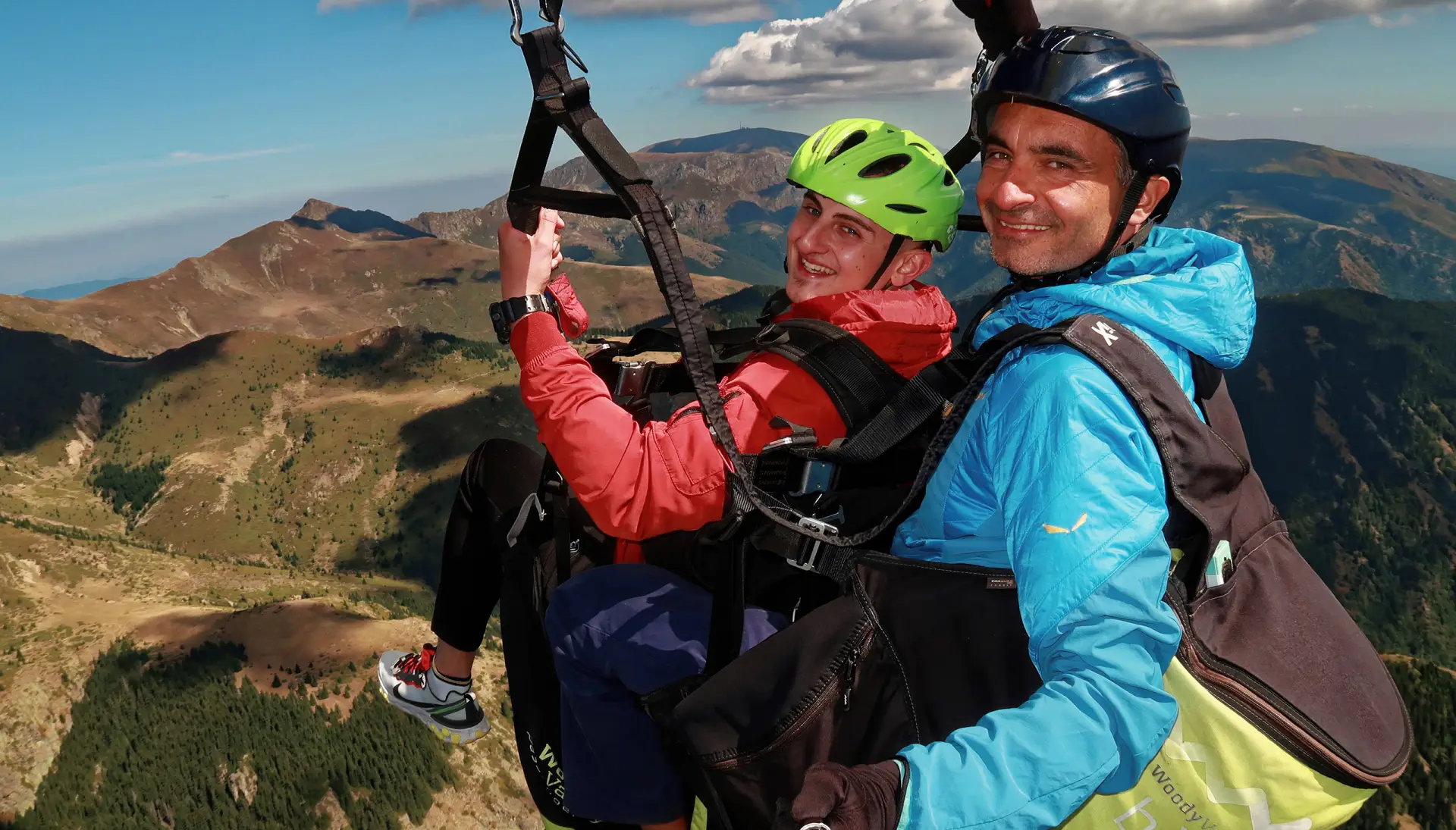 тандемни полети с парапланер